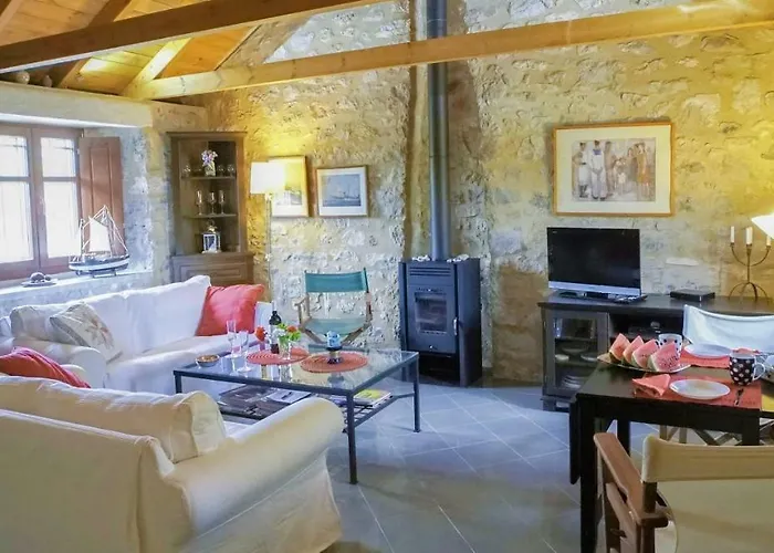 Stone House In A Quiet Landscape,