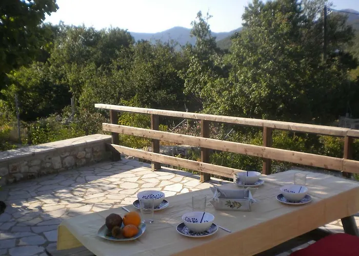 Stone House In A Quiet Landscape, Leonídion